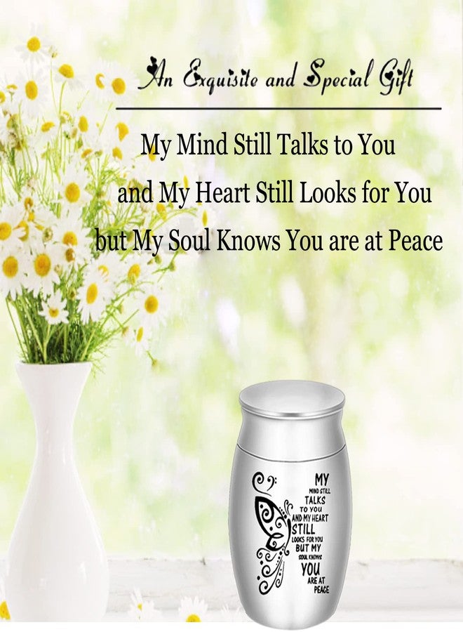 DAIFFUNE Aluminium Mini Urns - Set of 4, 1.57 Inch High, Keepsake Urns for Human/Pet Ashes - Image 2